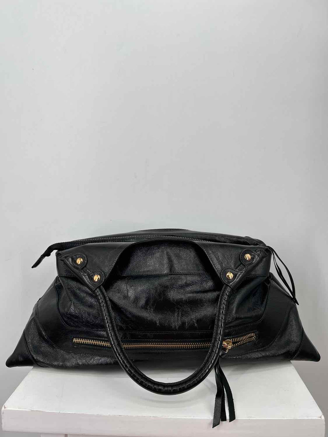 Gianni Chiarini Black Genuine Leather Shoulder