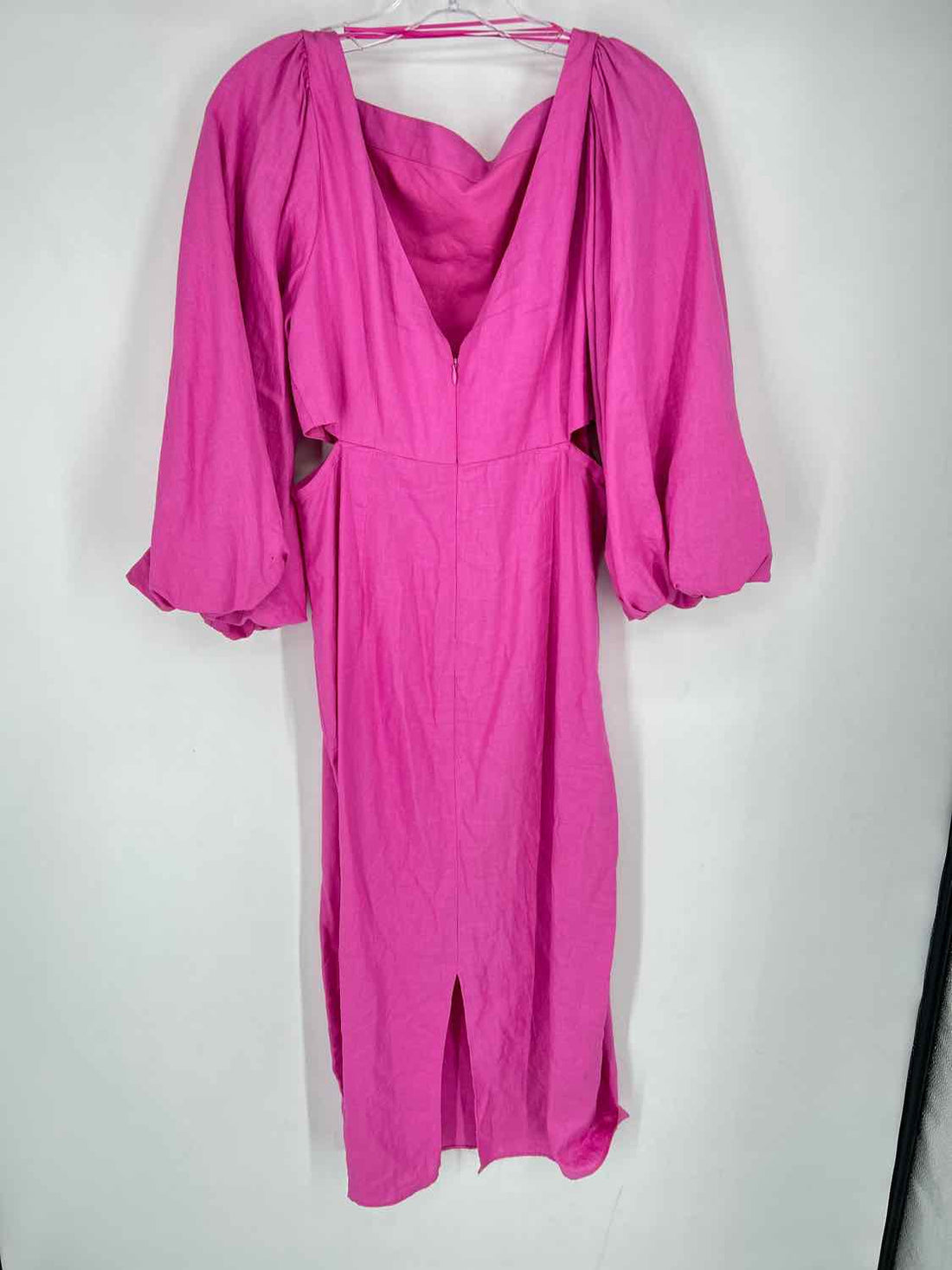 Ann Taylor Size 0 Pink Linen Blend Dress