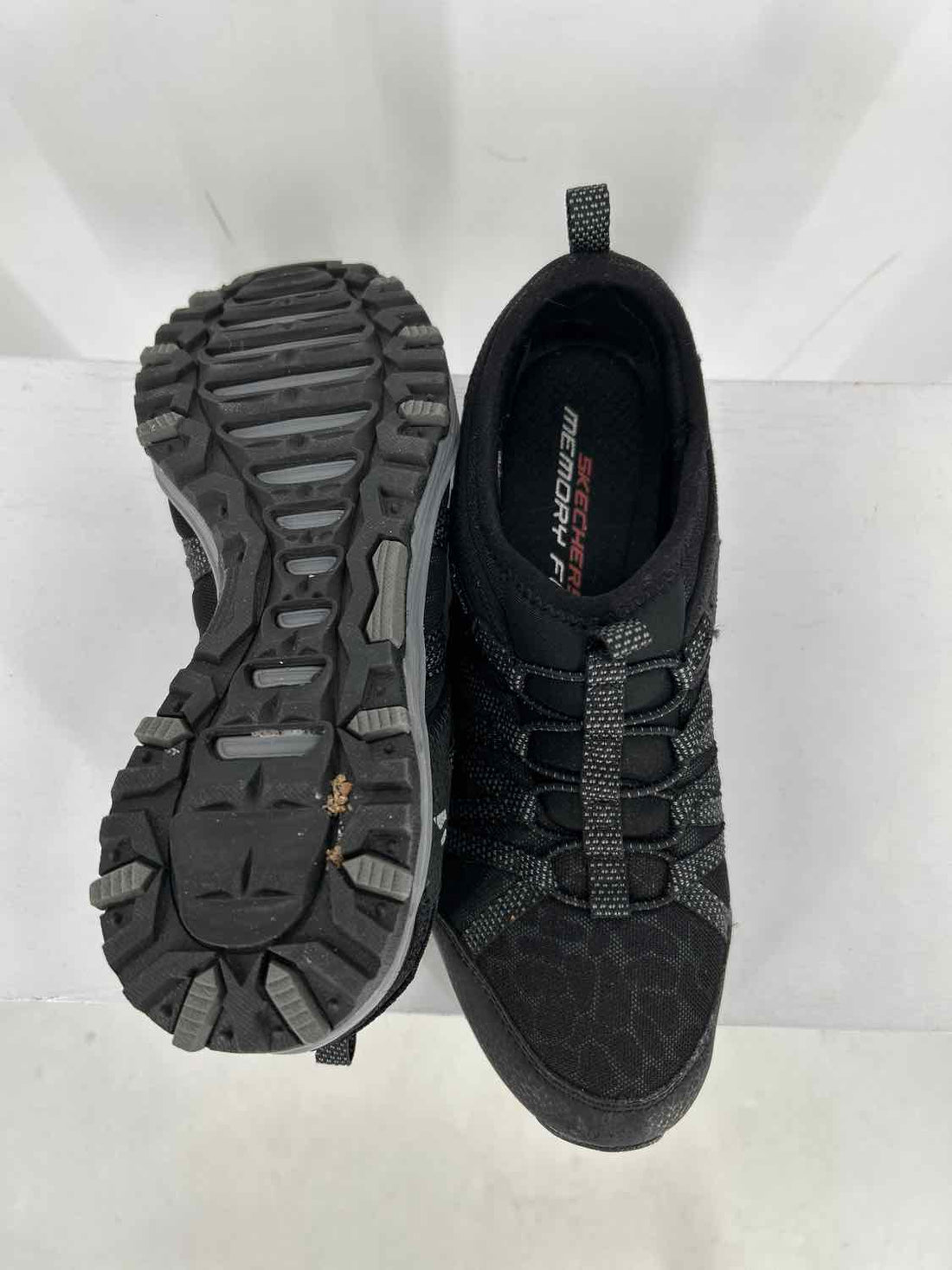 Skechers Women Size 8 Black Slip On Sneakers