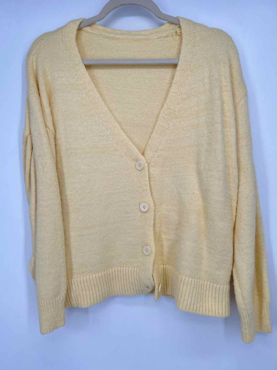 Musera Size S Yellow Cardigan