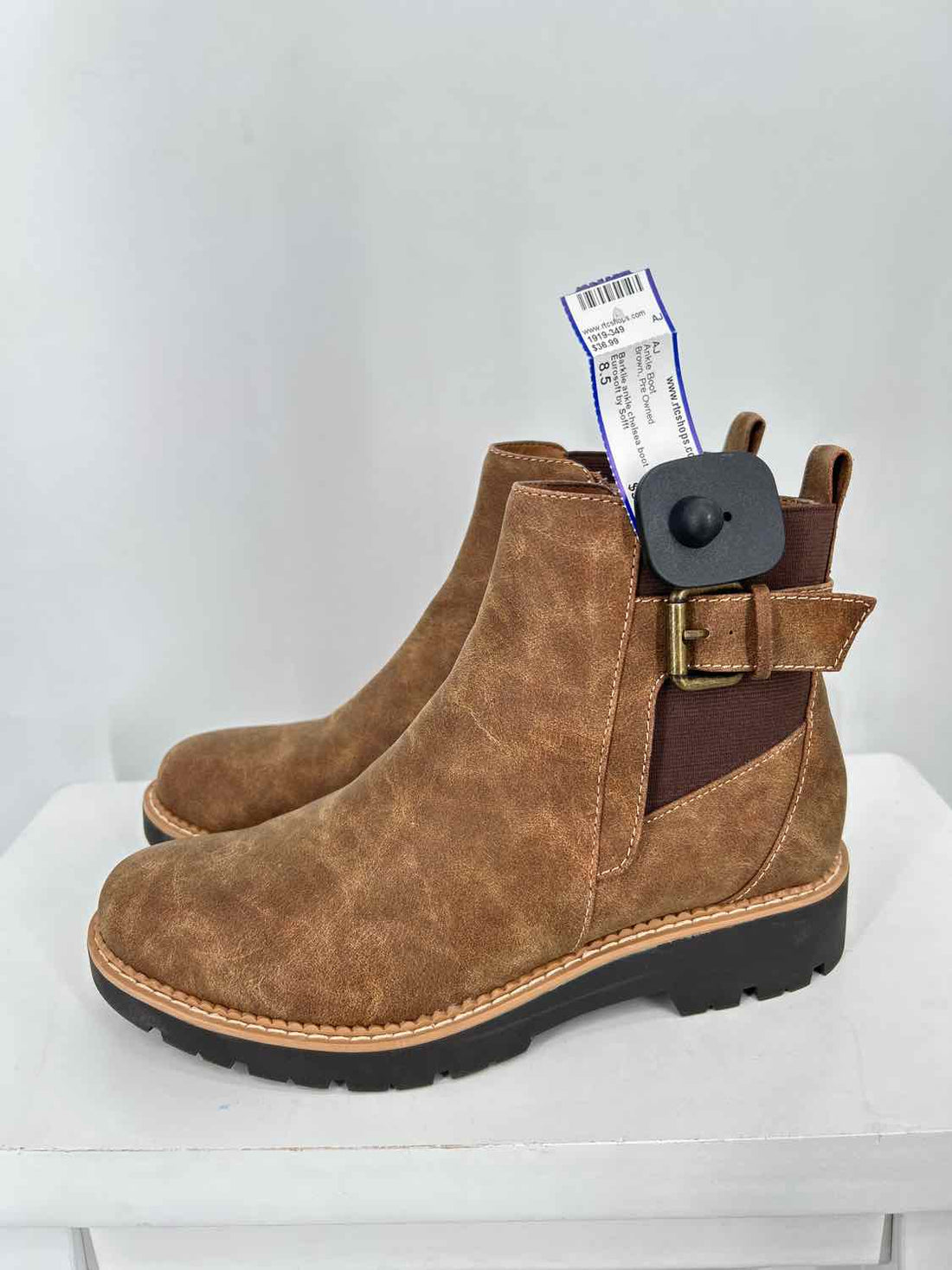 Eurosoft by Sofft Women Size 8.5 Brown Ankle Boot