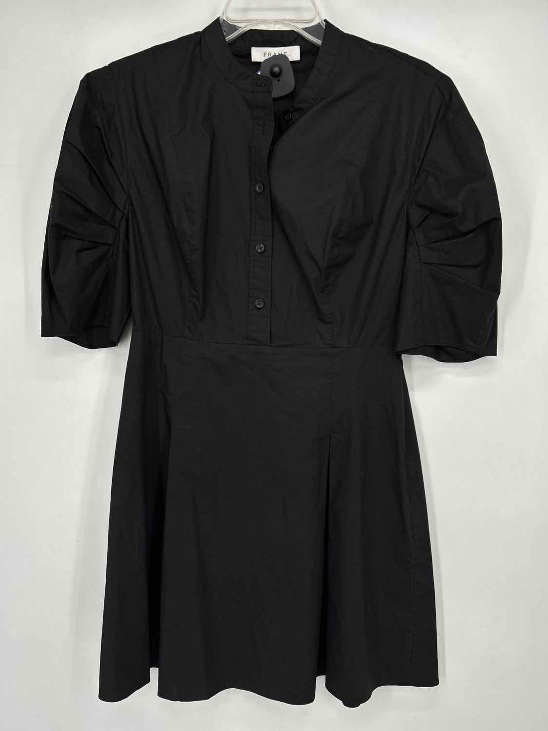 Frame Size S Black Short Sleeve Dress