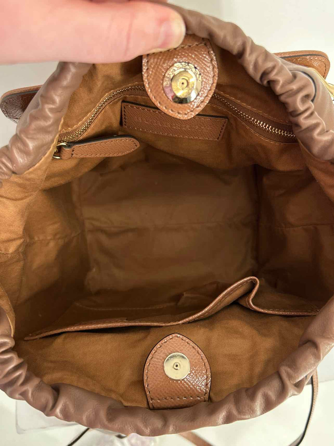 Burberry Nova Check Calf skin Tote
