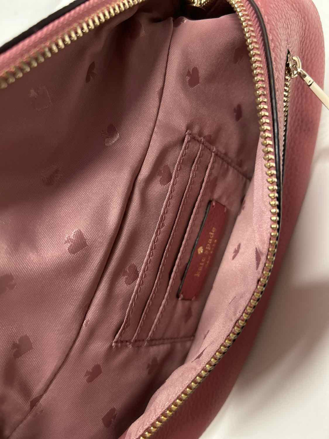 Kate Spade Rose Leather Excellent Condition Belt Bag