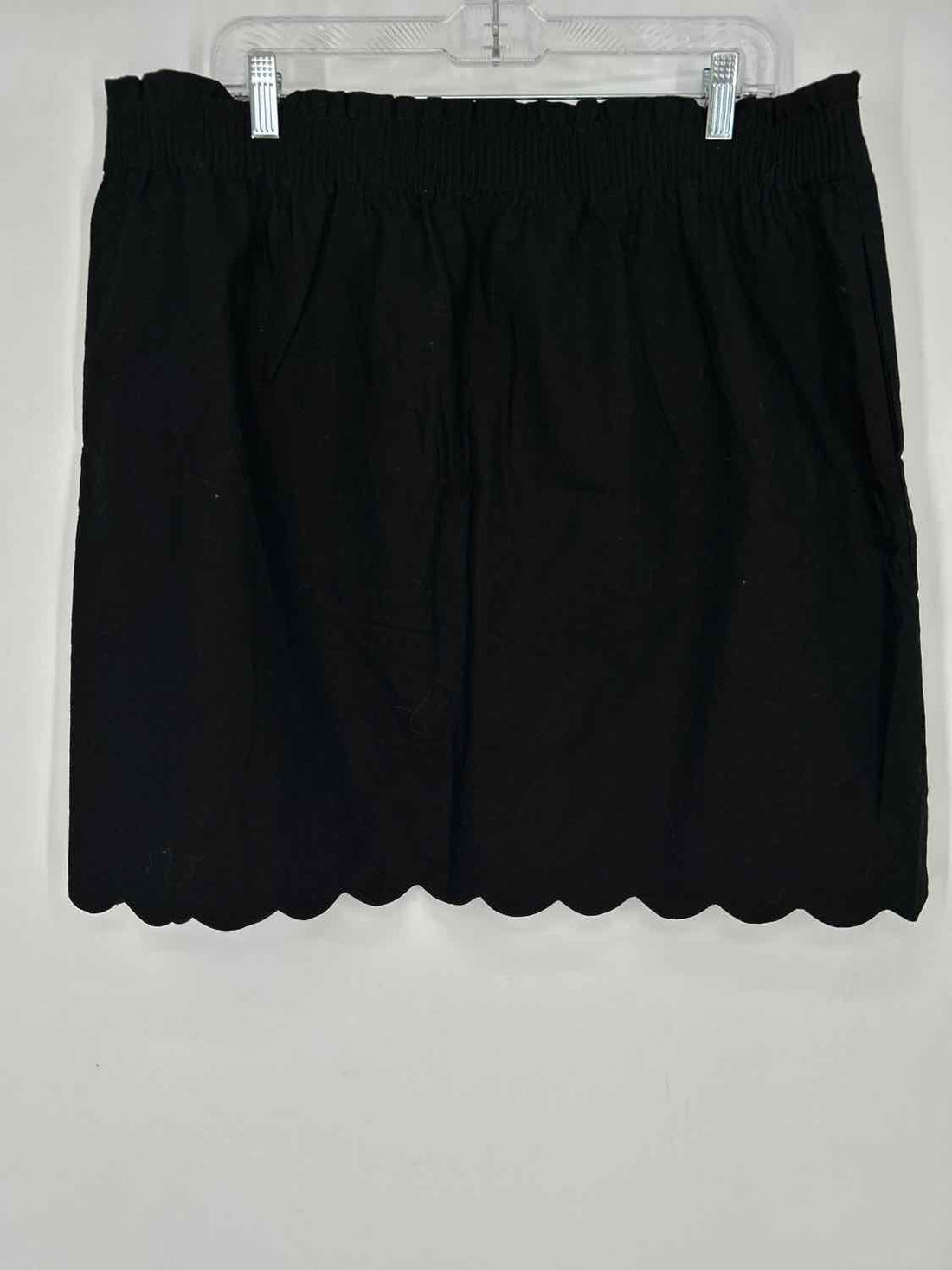 J Crew Size 16 Black Linen/Cotton Skirts