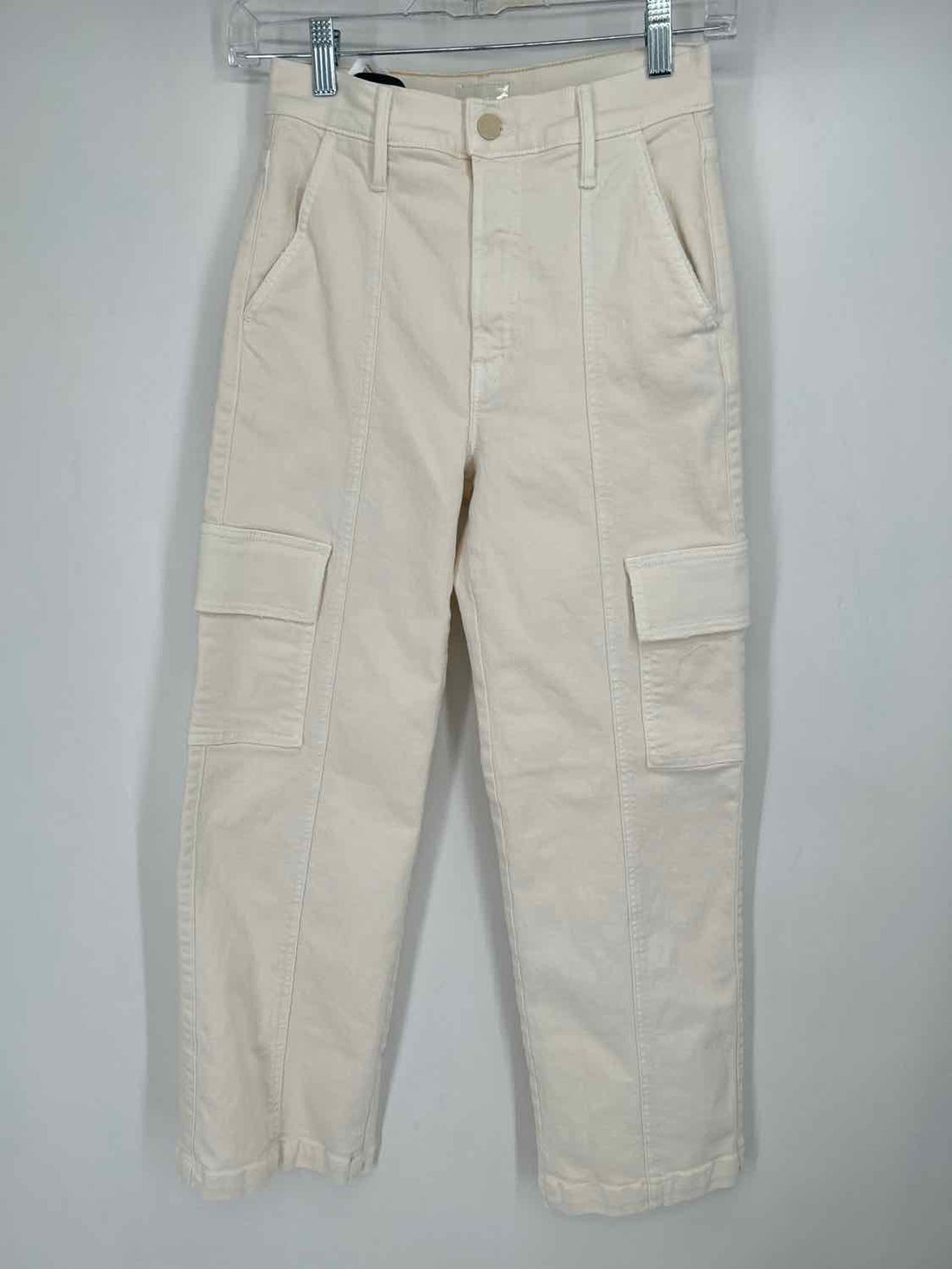 Mother Size 25(0) Ivory Jeans