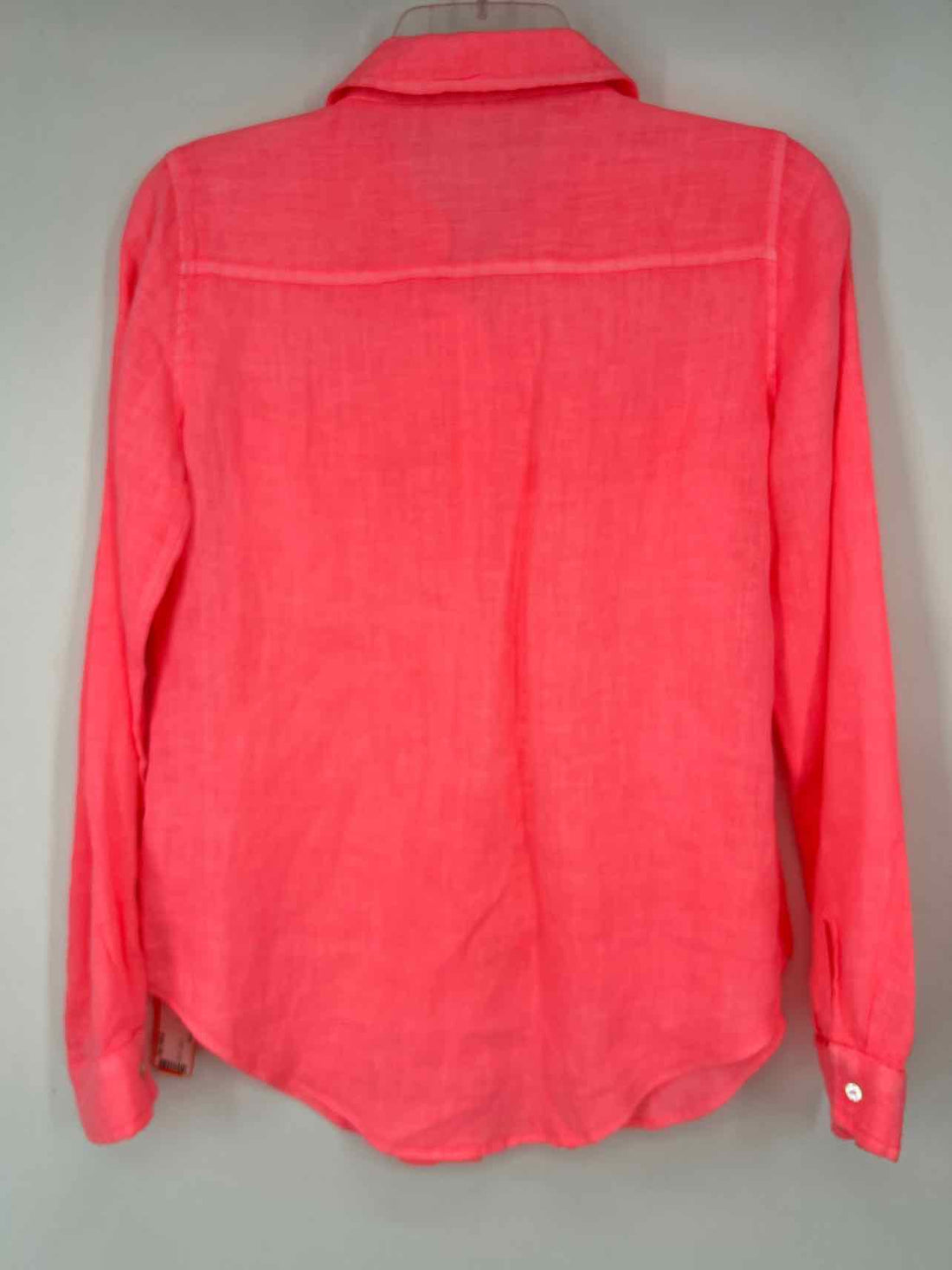 Lilly & Van XXS Neon Pink Linen Lilly Pulitzer Top