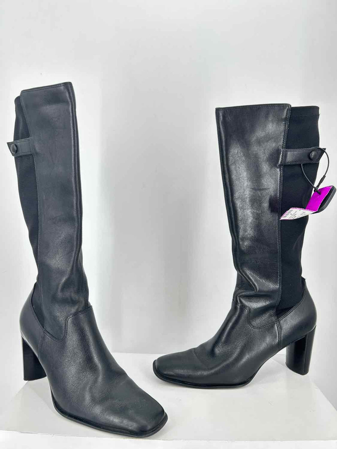 Nicole Women Size 8.5 Black Knee-High Boot