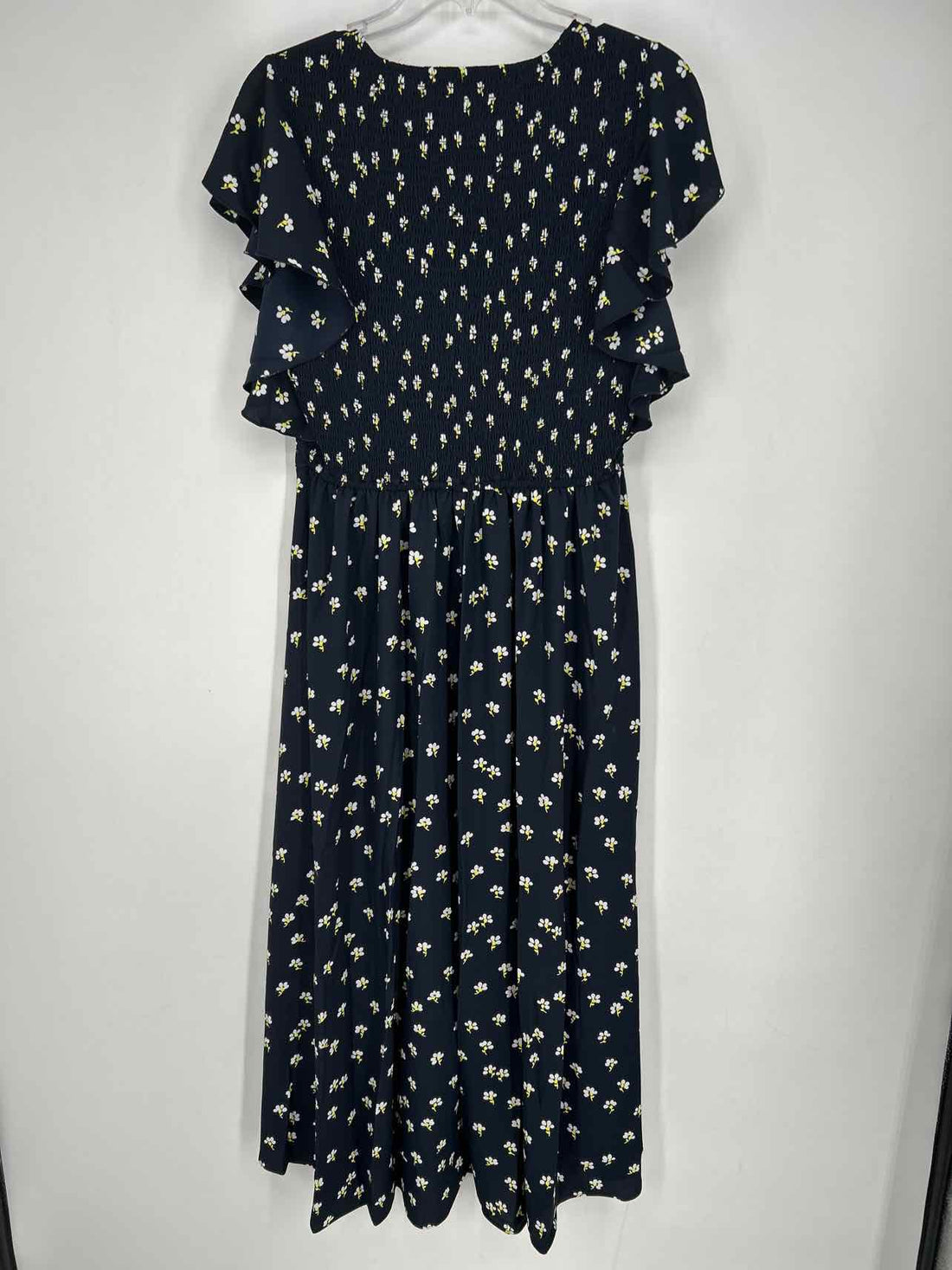 Kate Spade Size 8 Navy Print Short Sleeve Dress