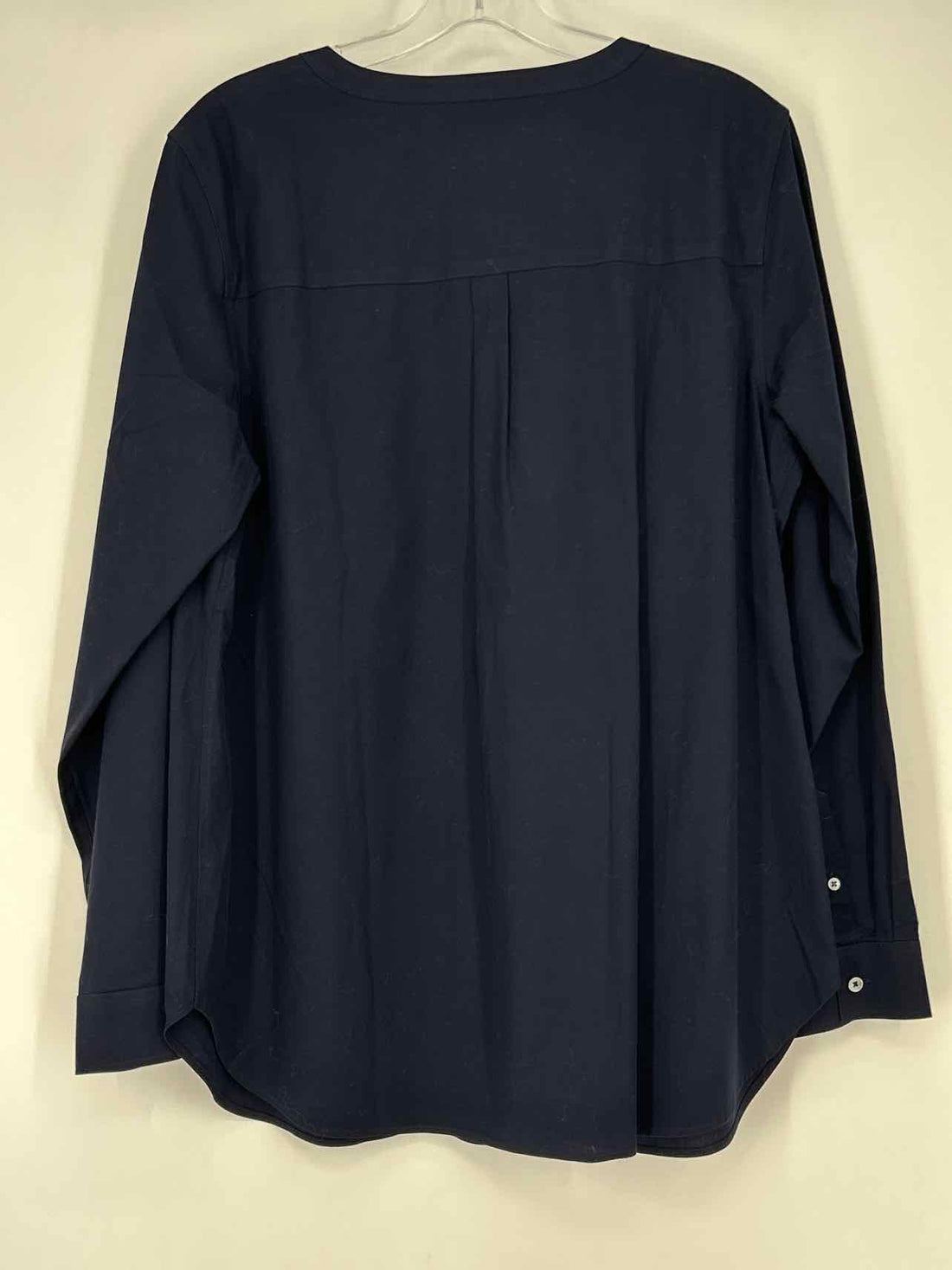 Talbots Size L Navy Long Sleeve