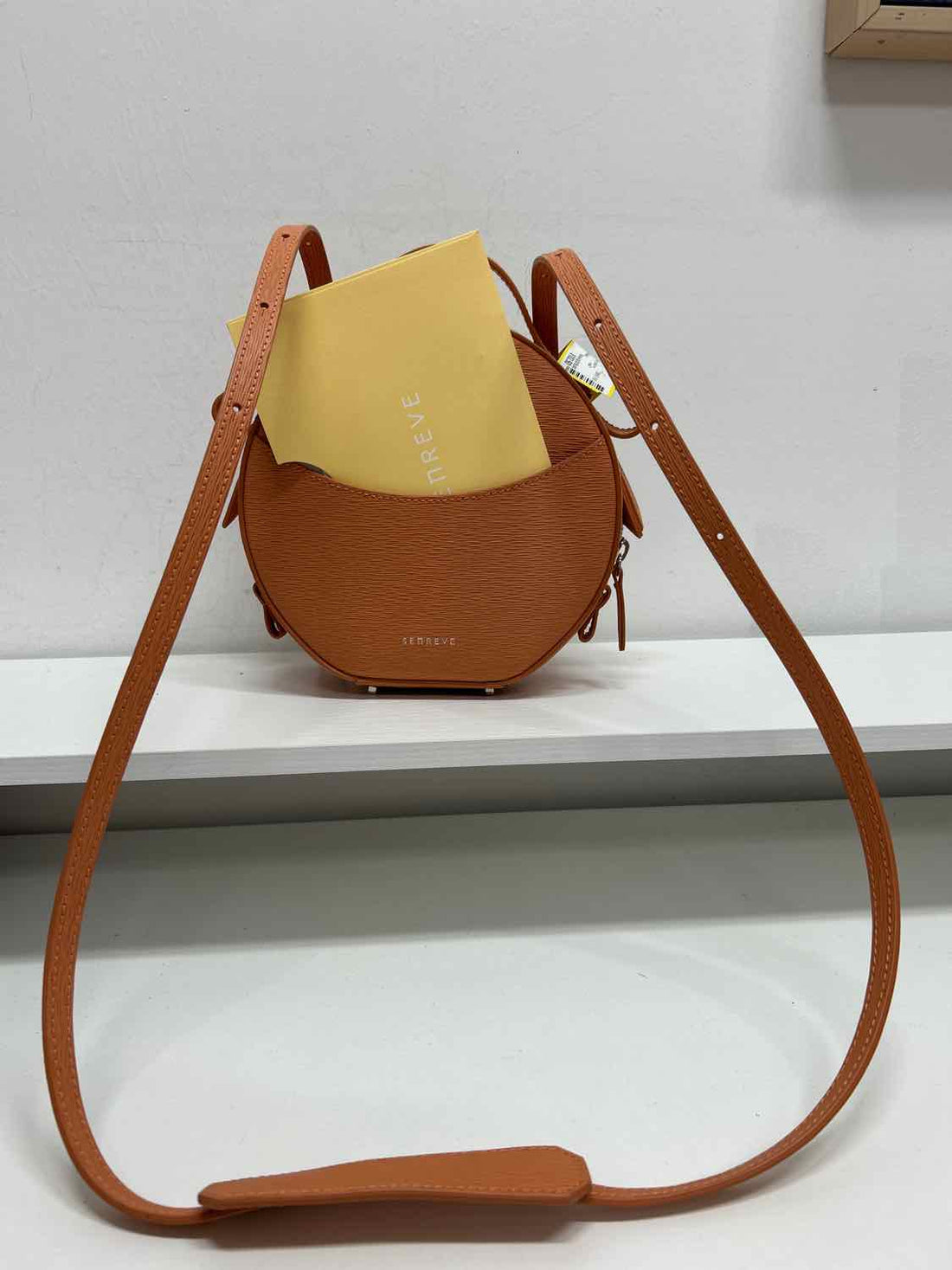 SENREVE Coral Saffiano Leather Excellent Condition Tote