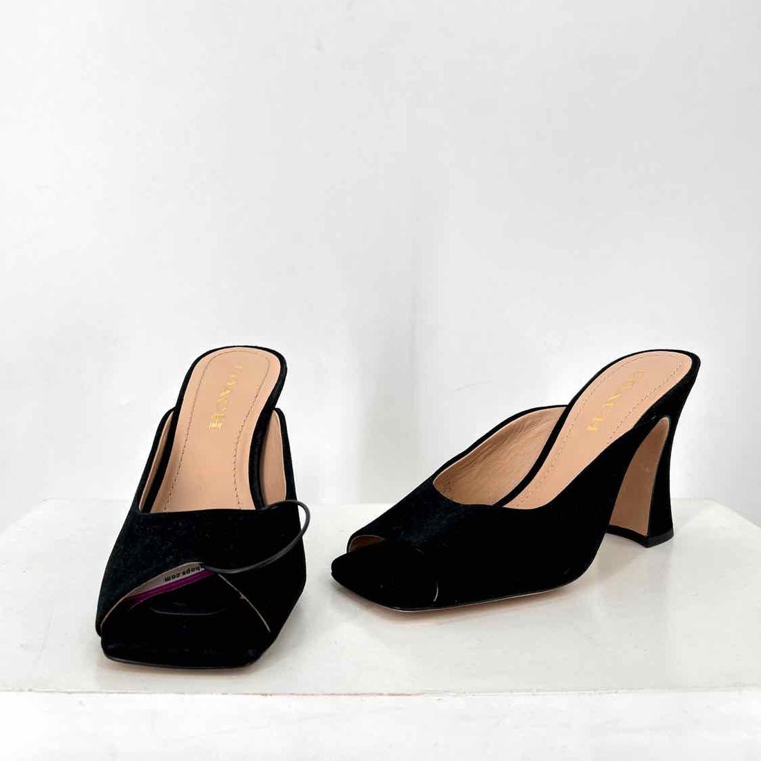 Coach Women Size 7 Black Heels