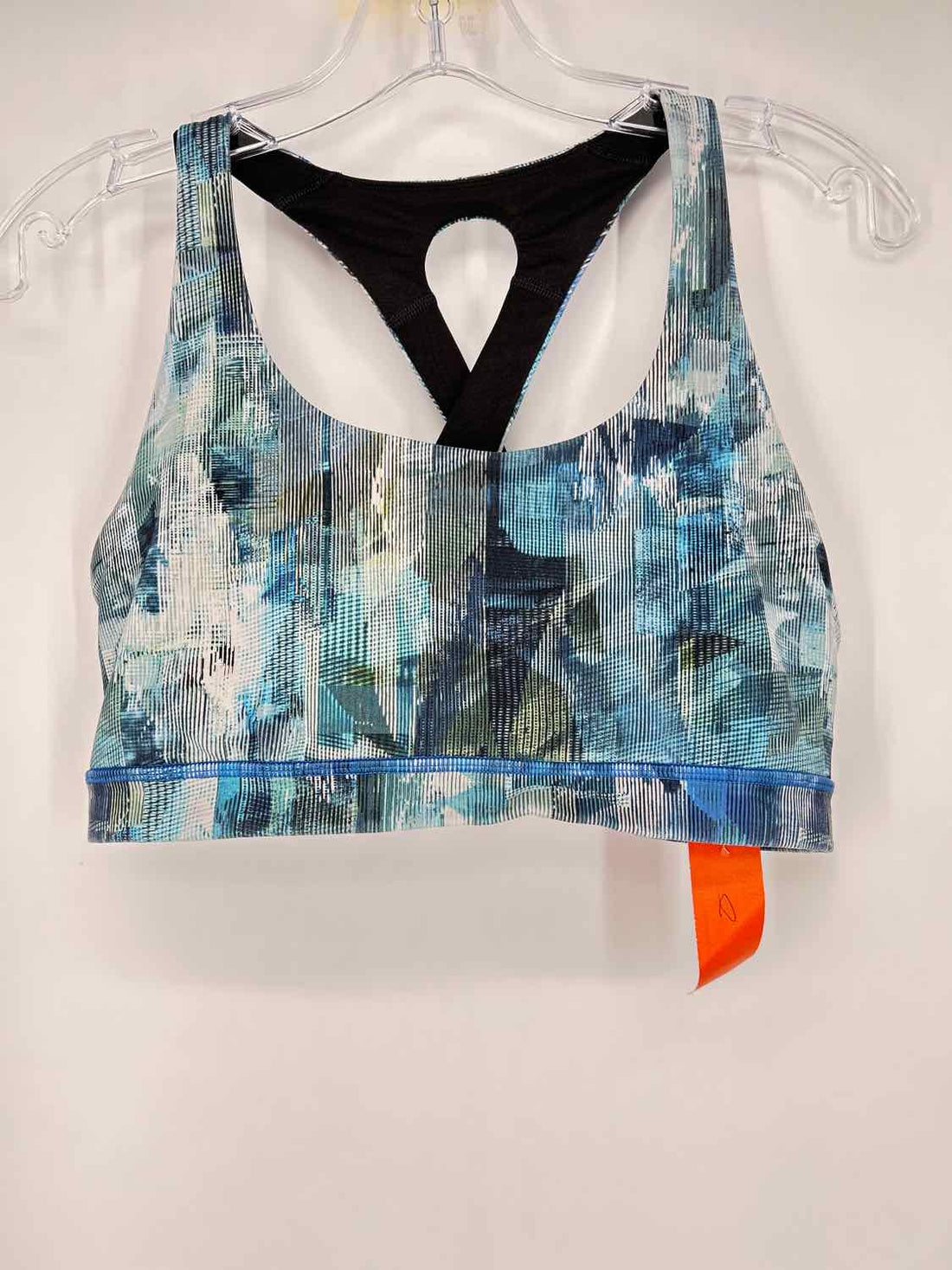 Lululemon Size 12 Blue Print Active Sports Bras