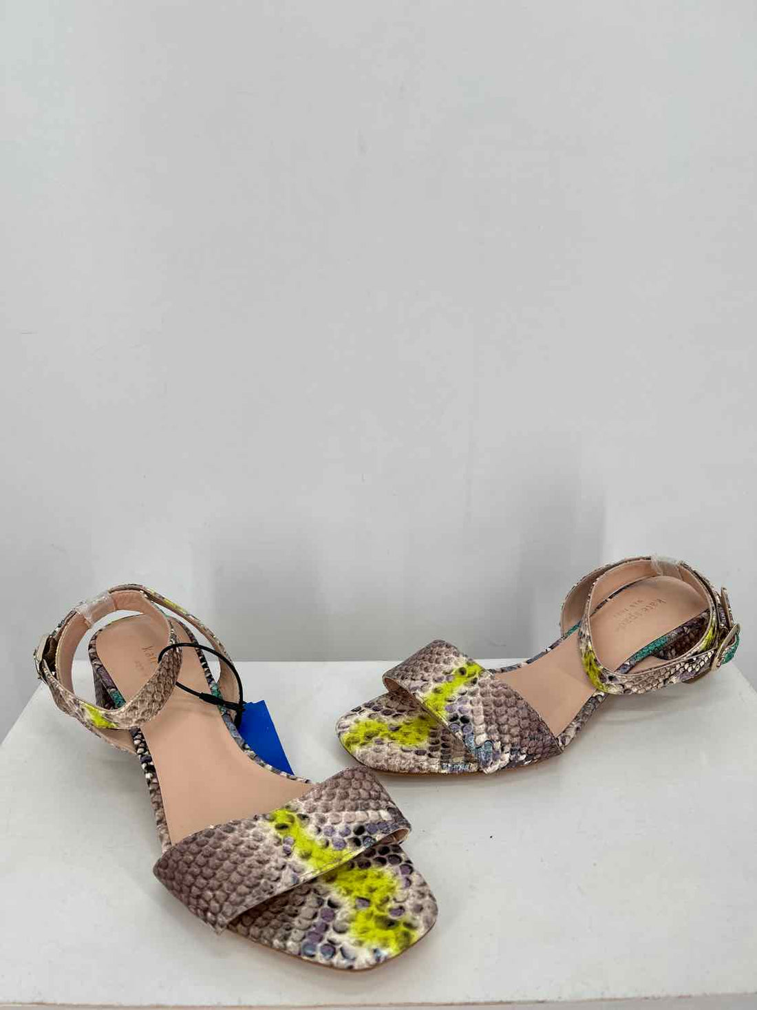 Kate Spade Women Size 8.5 Snake Print Leather Sandals