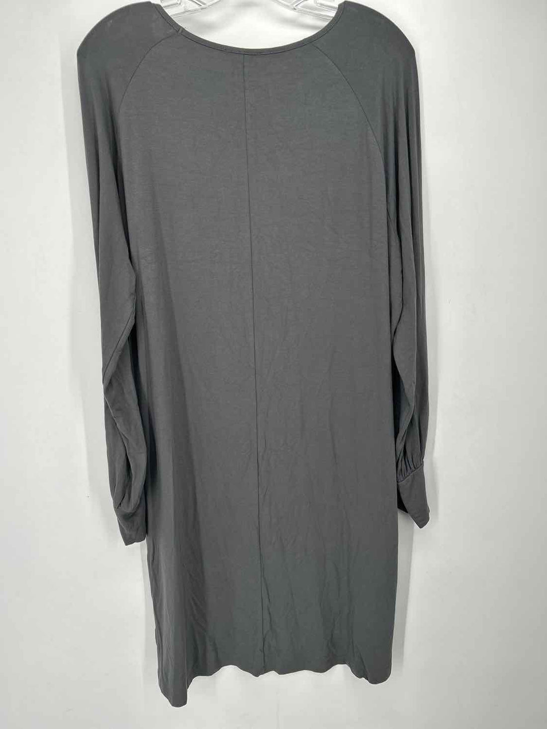 Lilla P Size L Gray Long Sleeve Dress