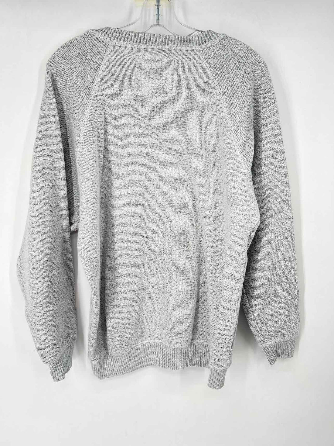 Trade Heritage Apparel Size L Heathered White Sweatshirt