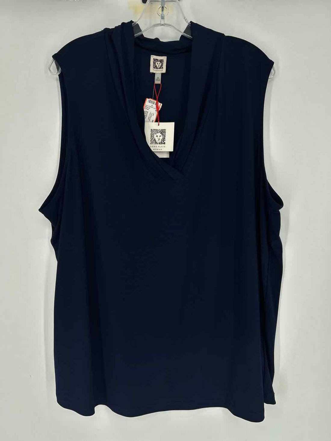 Anne Klein Size 3X Navy NWT Top/Blouse