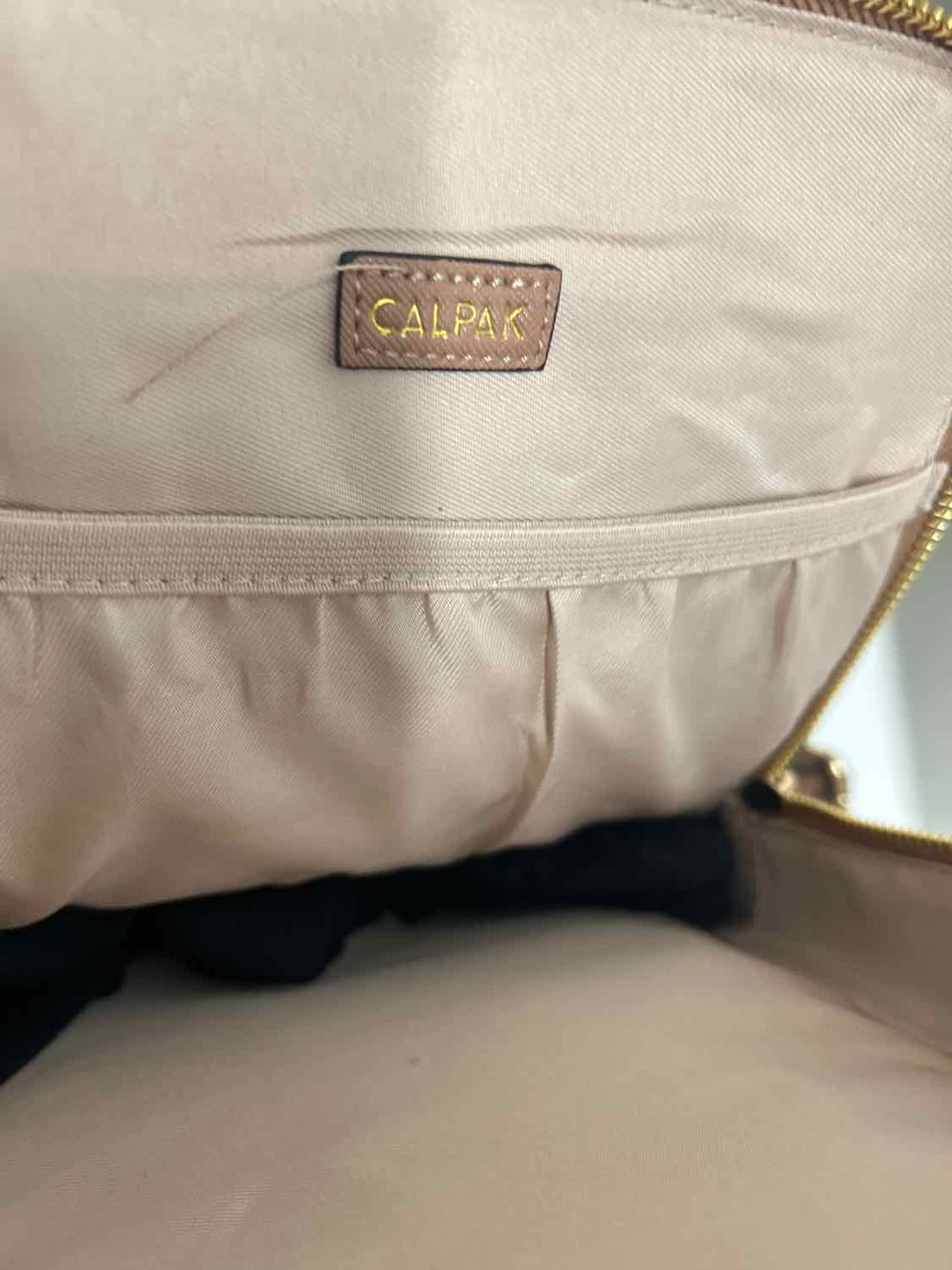 Calpak Dusty Rose Faux Leather Pre Owned Backpack