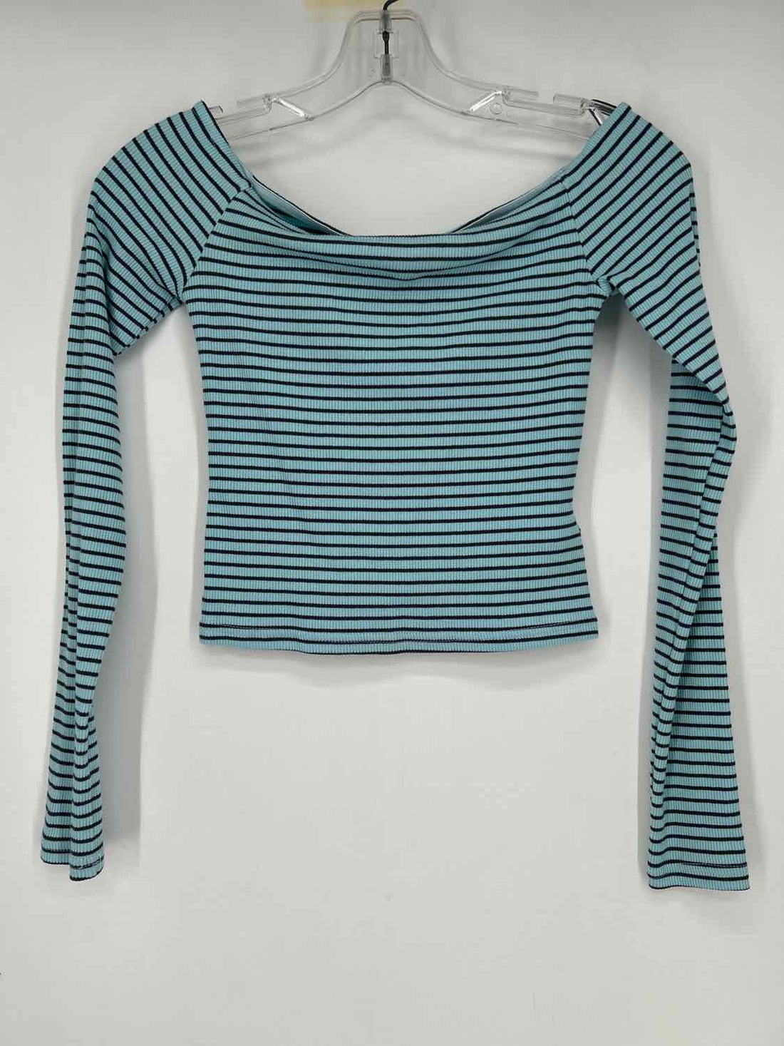 Edikted Size XS Light Blue Stripe NWT Long Sleeve