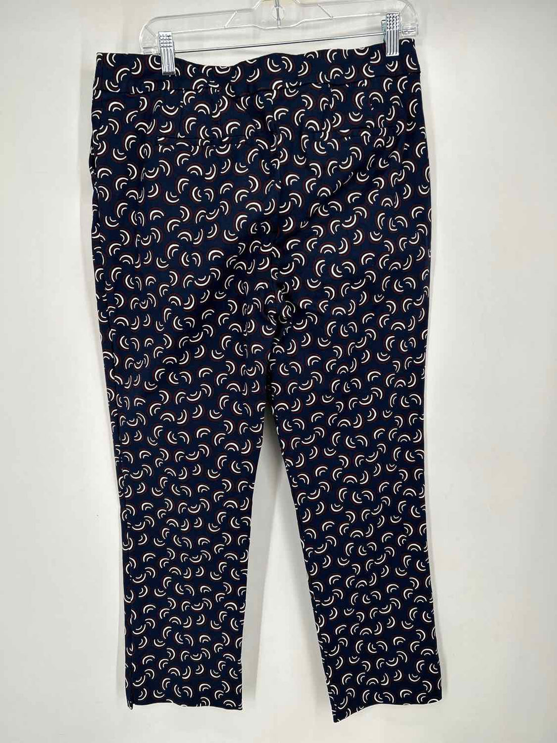Boden Size 10 Navy Print Pants