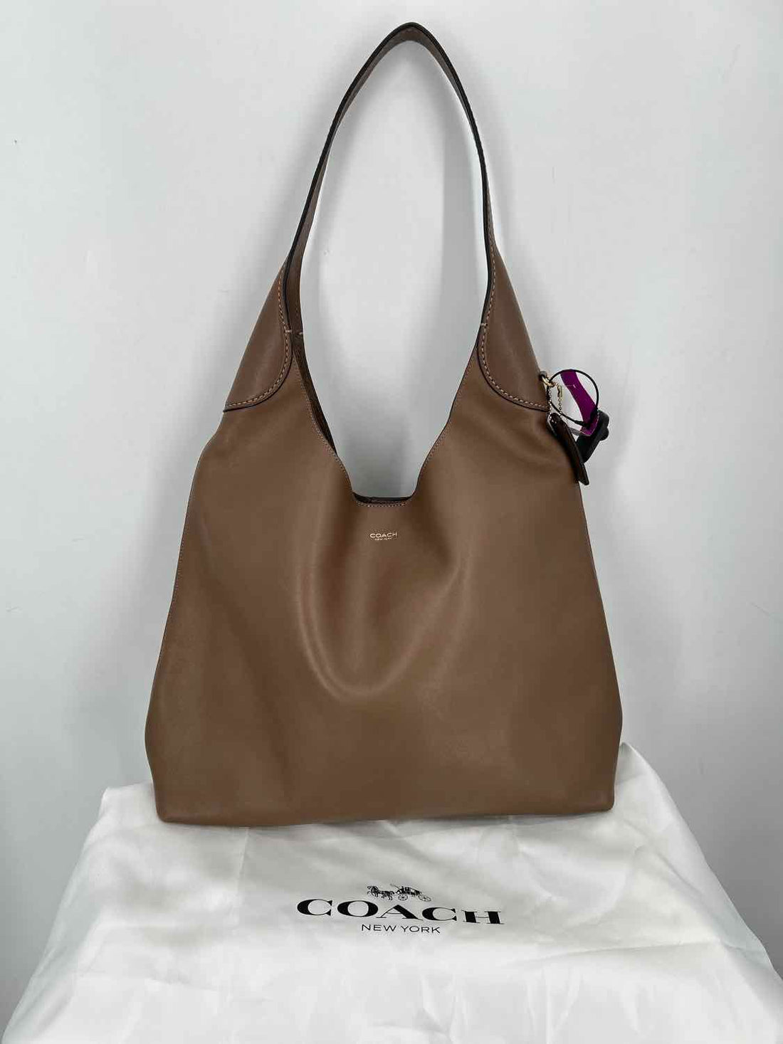 Coach Darkstone Leather Shoulder