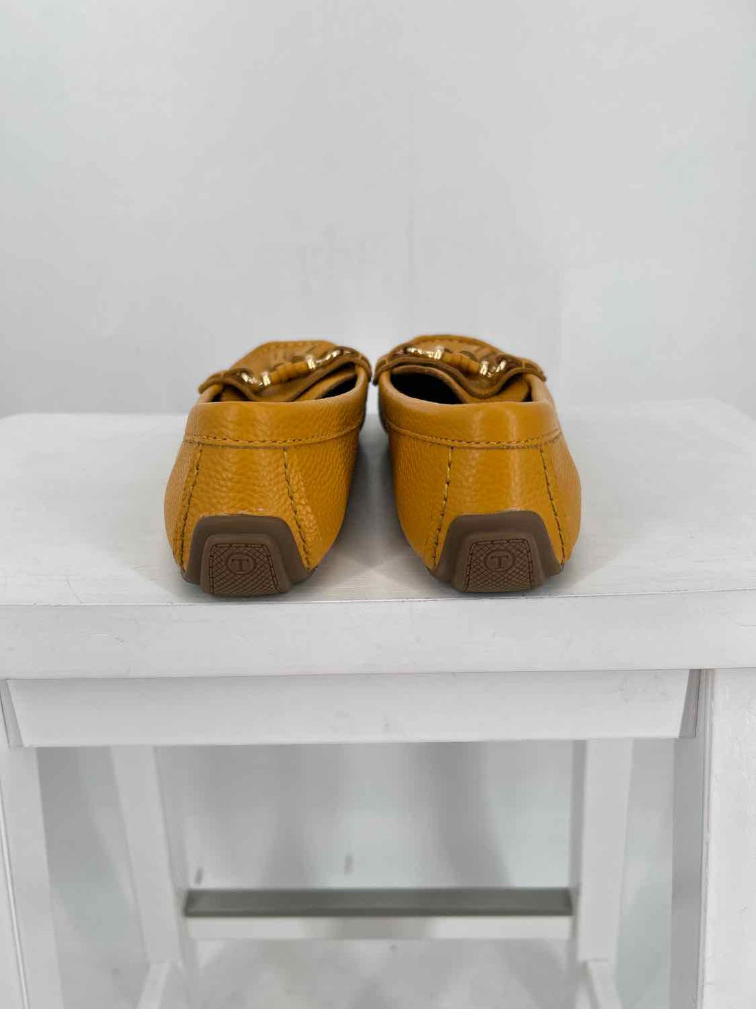 Talbots Women Size 7 Mustard Loafers