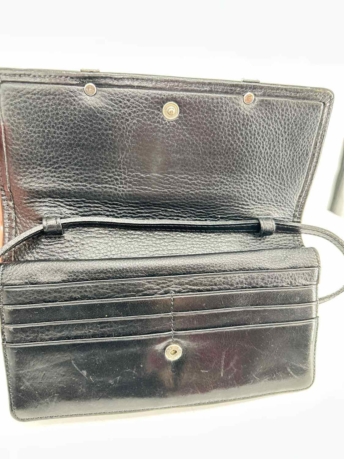 Brighton Black Crossbody Wallet