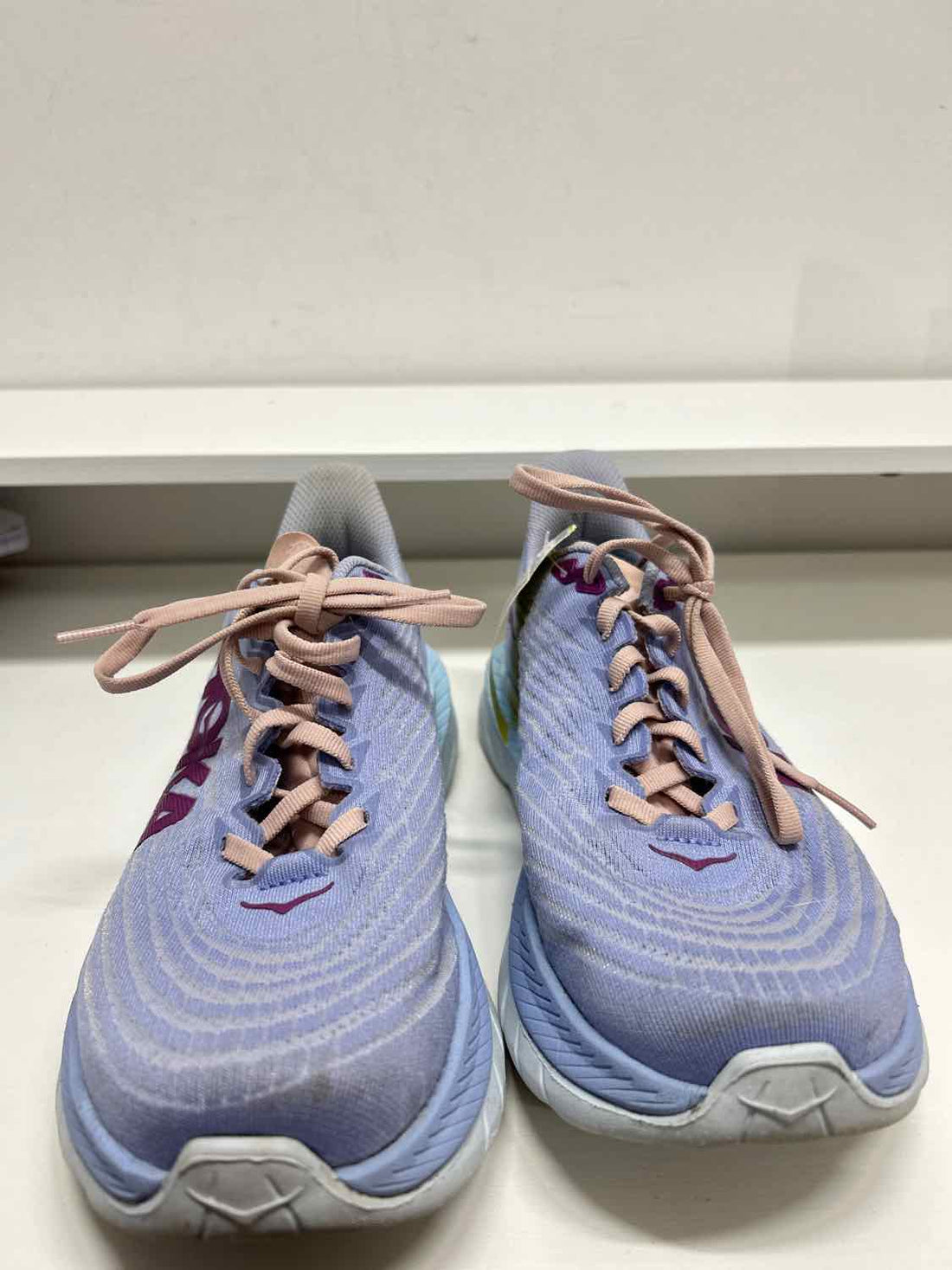 Hoka Women Size 7 Purple & Light Blue Sneakers
