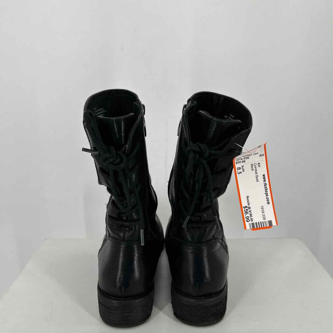 Sofft Women Size 8.5 Black Combat Boot