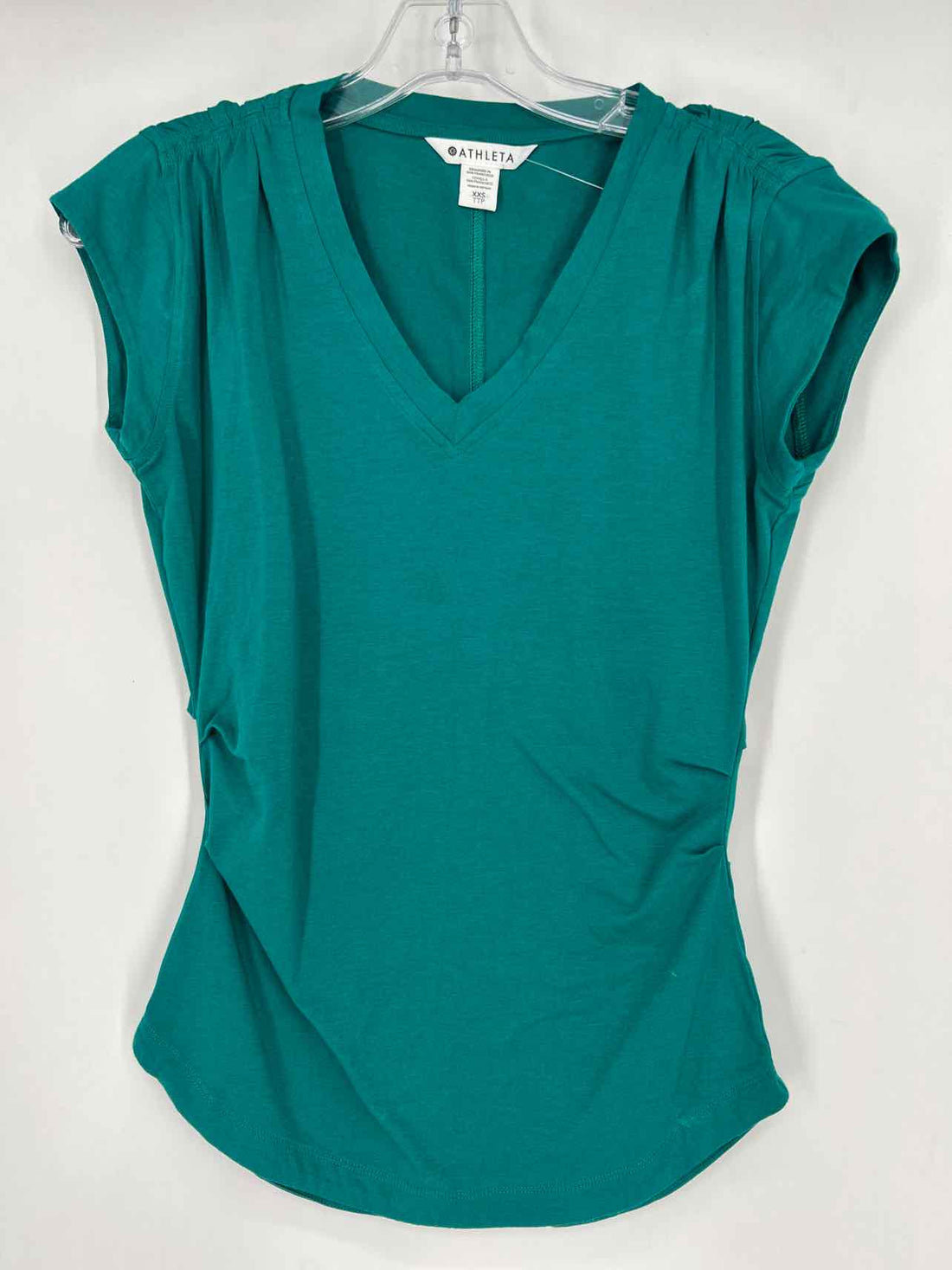 Athleta Size XXS Teal Short Sleeve Active Tops
