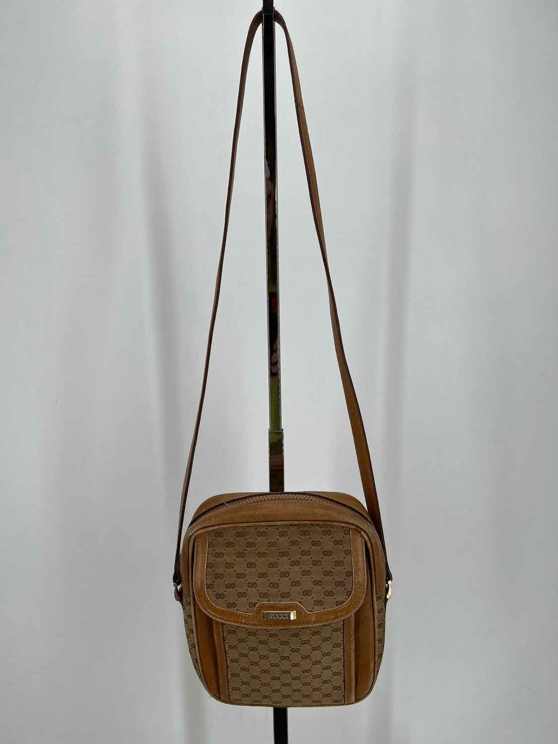 Gucci Ophidia Tan Monogram Vintage LUXURY Crossbody