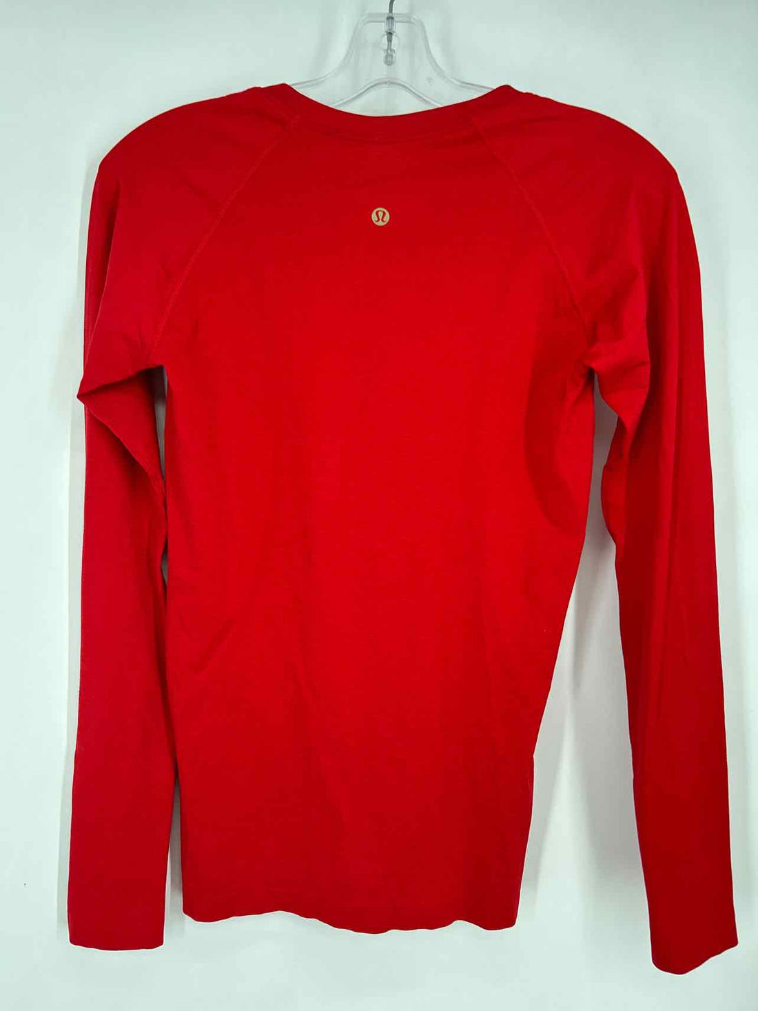 Lululemon Size 8 Red Long Sleeve Active Tops
