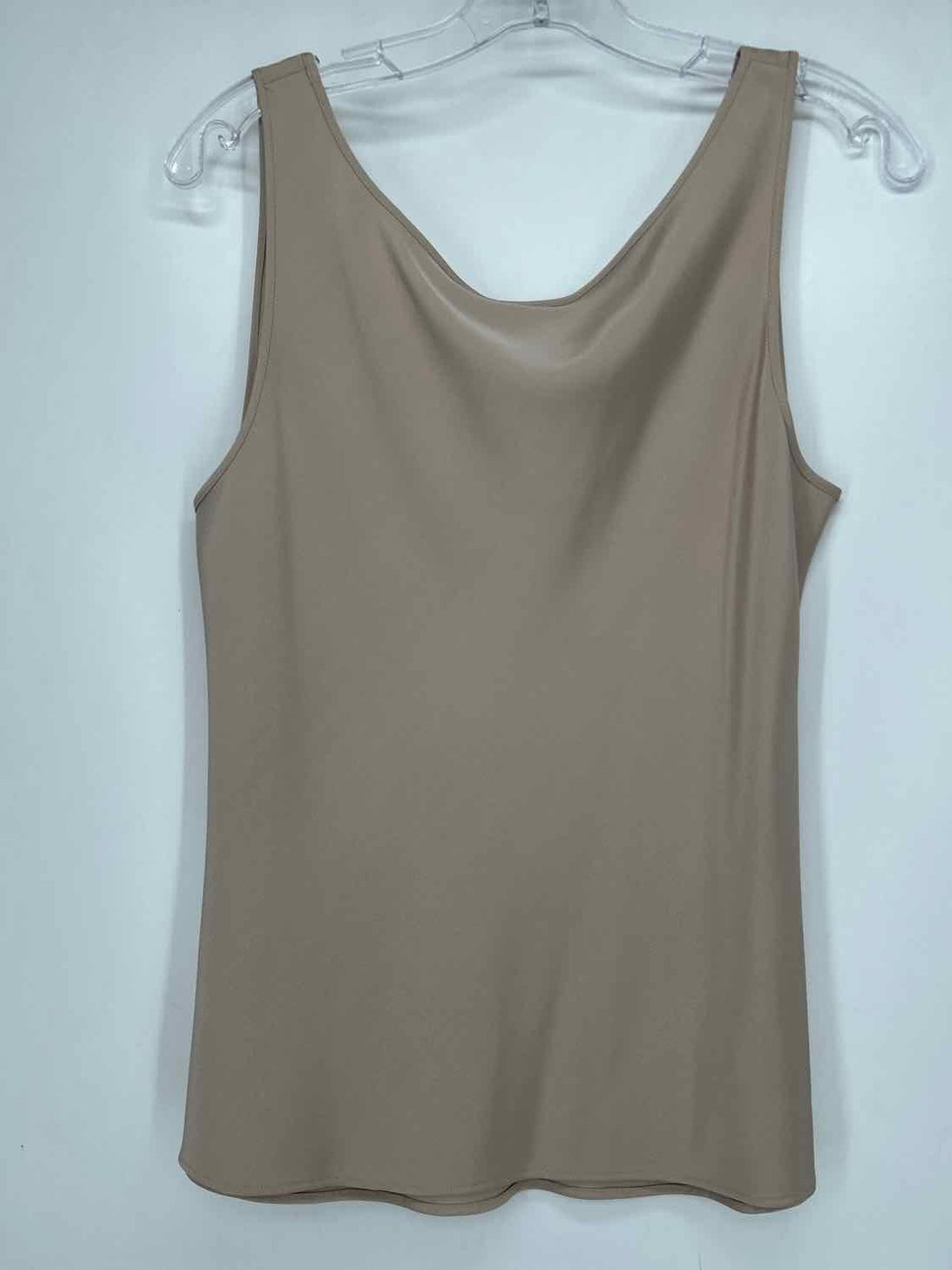Lafayette 148 Size 4 Beige Silk Blend Tank Top