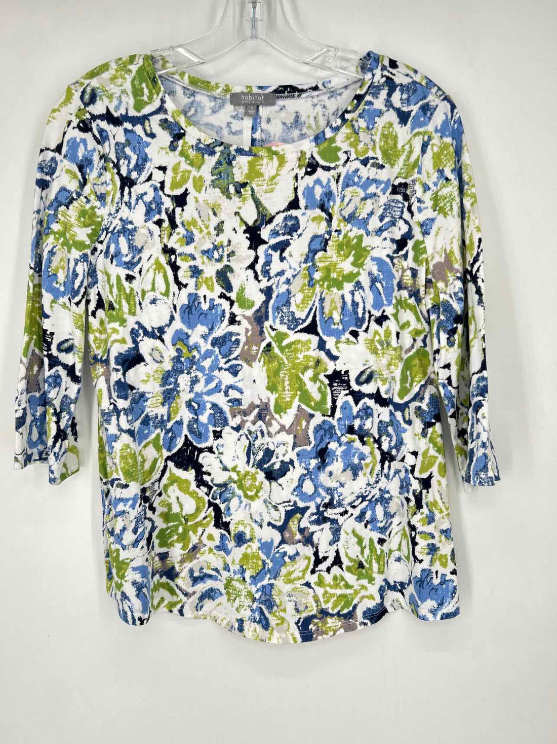 Habitat Size S White Print Long Sleeve