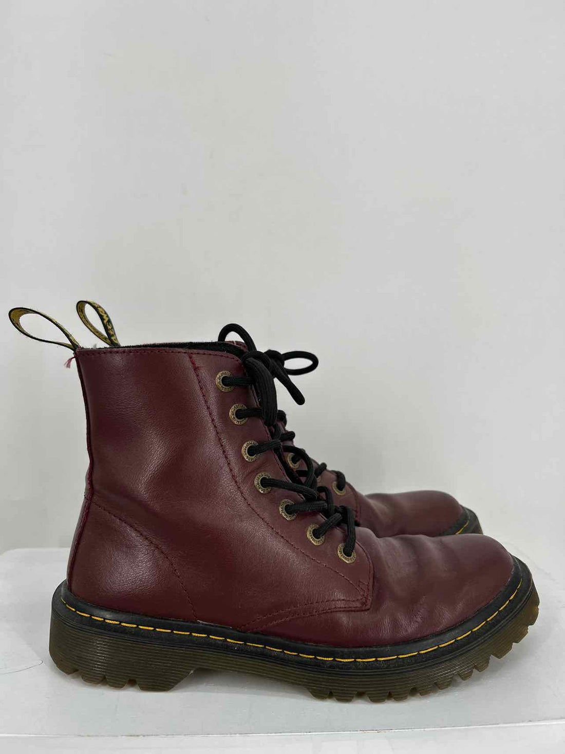 Dr. Martens Women Size 8 Maroon Ankle Boot