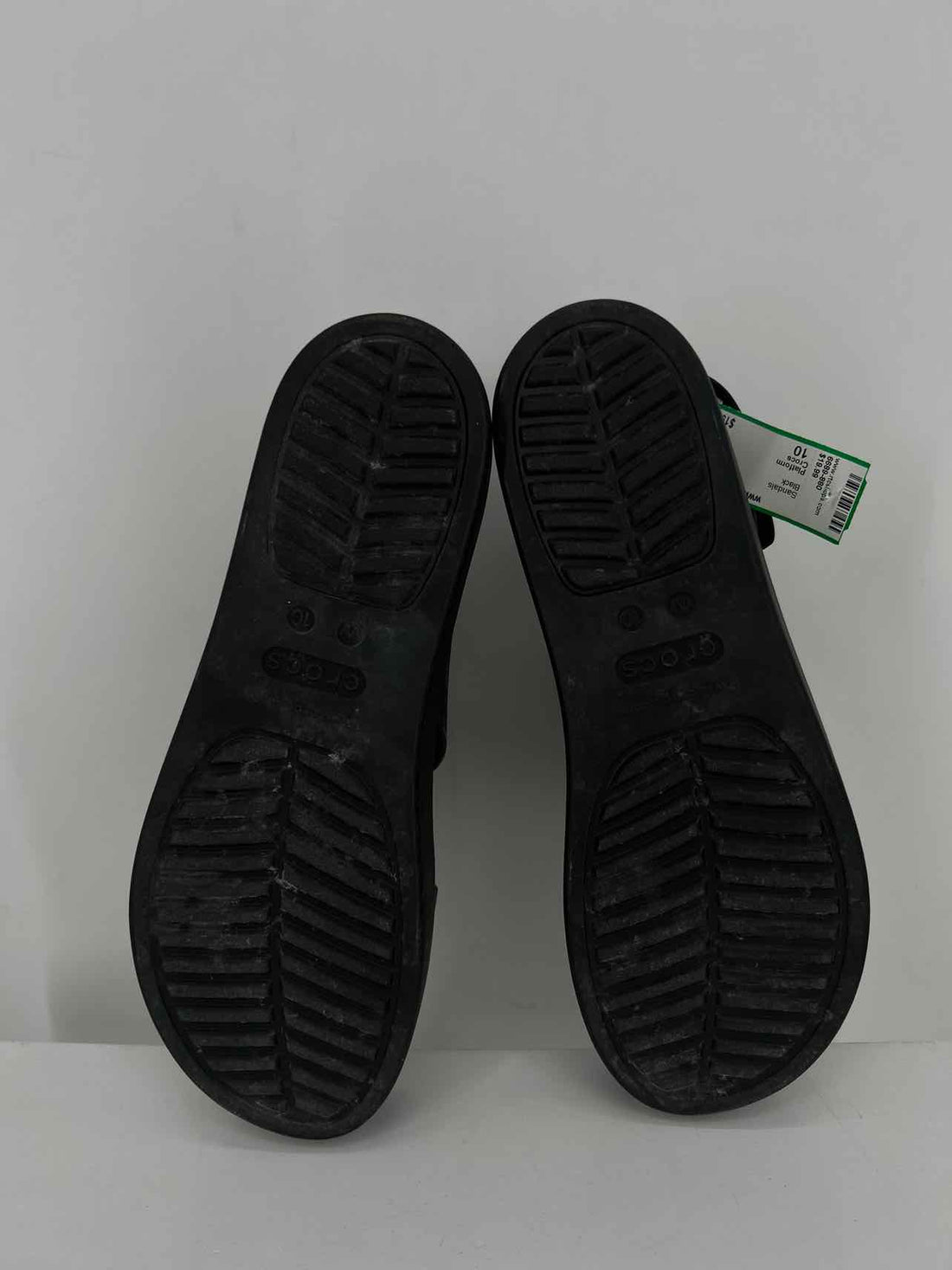 Crocs Women Size 10 Black Sandals