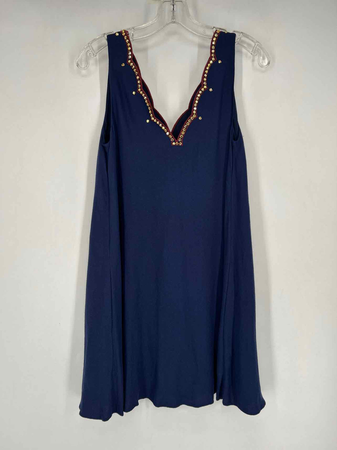 Lilly Pulitzer XS Navy & Burgandy NWT Lilly Pulitzer Dress
