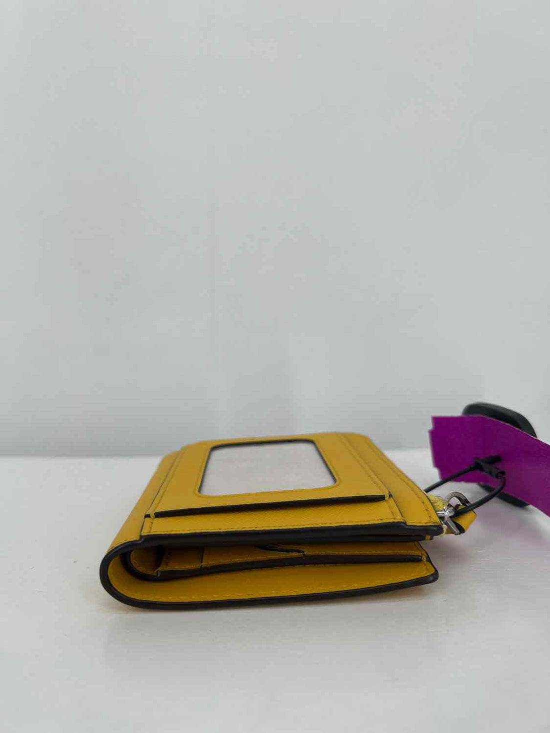 Kate Spade Yellow Saffiano Leather Wallet