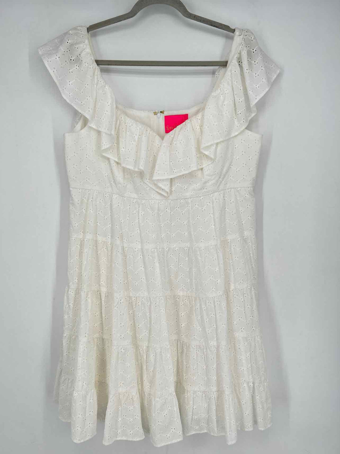 Lilly Pulitzer 14 White Eyelet Lilly Pulitzer Dress