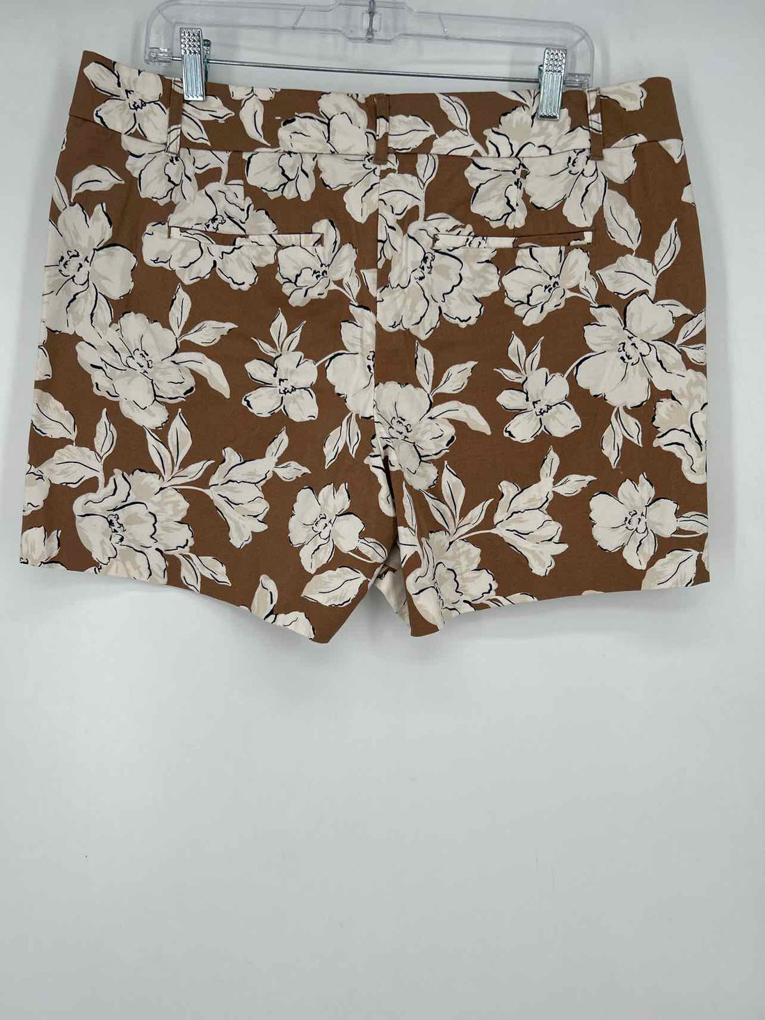Ann Taylor Size 14 Brown Floral Shorts