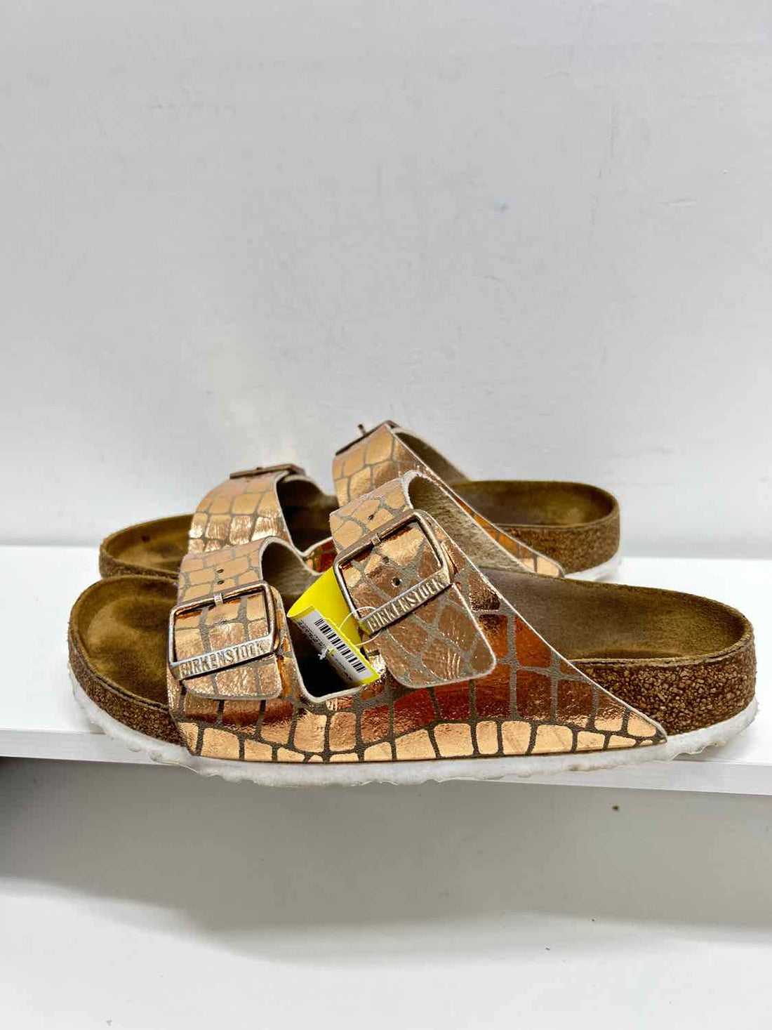 Birkenstock Women Size 38 (7.5-8) Rose Gold Sandals
