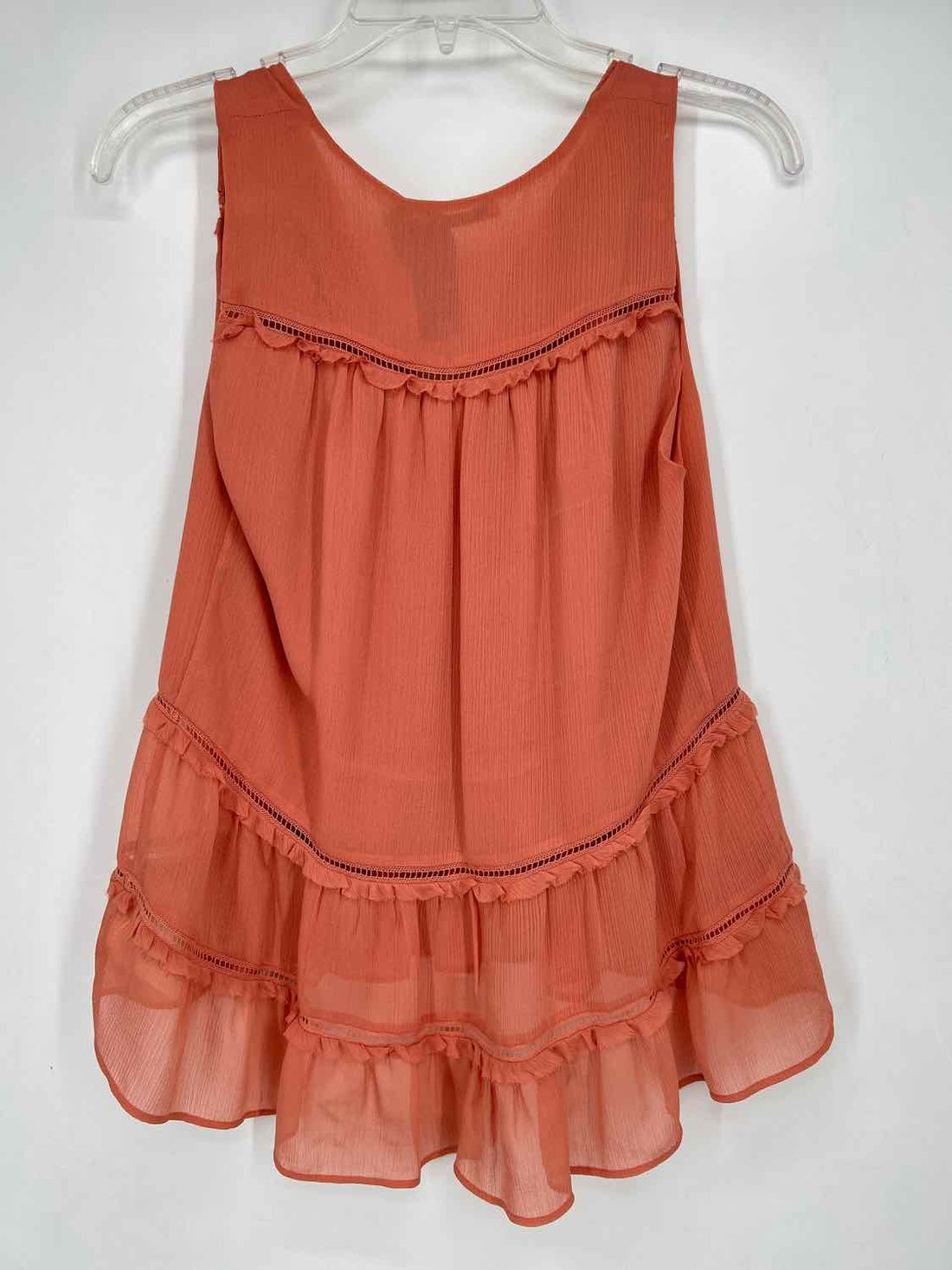 Alice + Olivia Size XS Peach Sleeveless