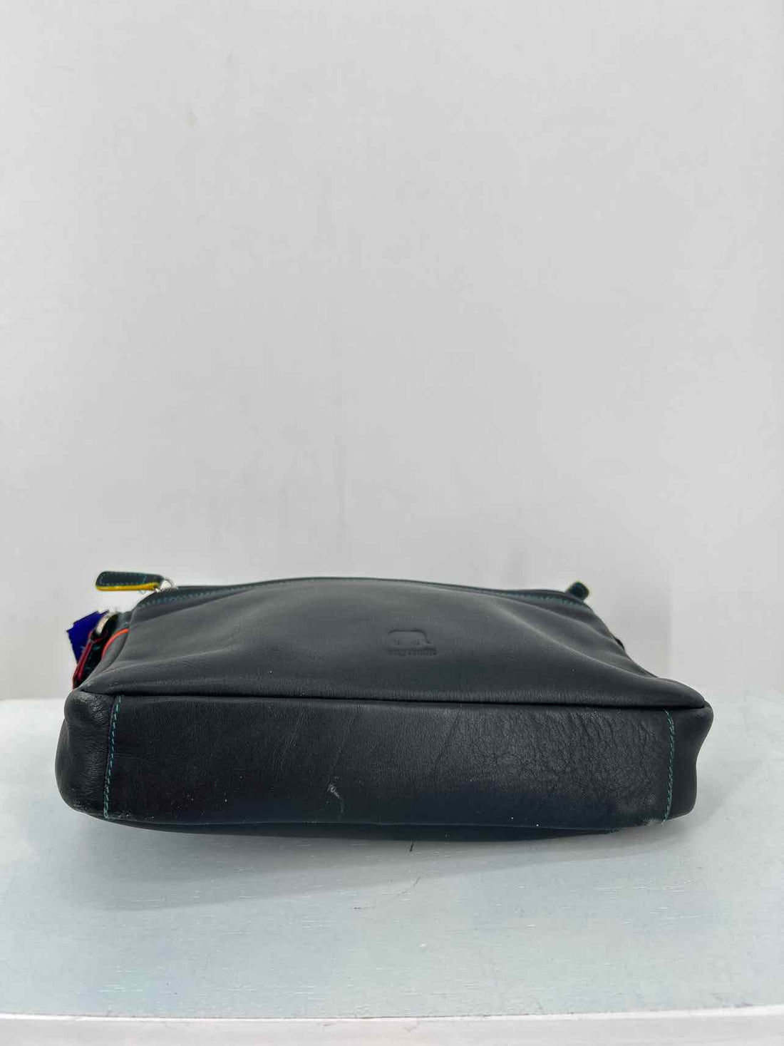 Mywalit Black Leather Pre Owned Crossbody