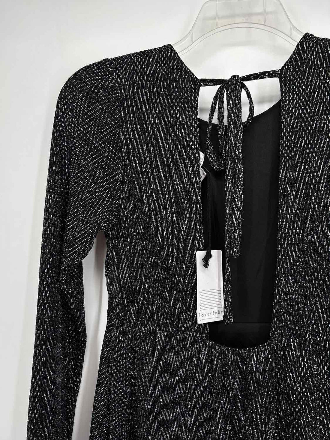 Loveriche M Black & Silver NWT Holiday