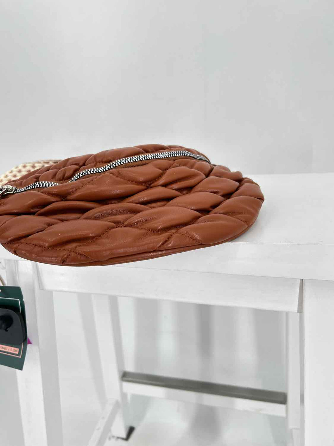 Eslcorri Brown Faux Leather NWT Crossbody