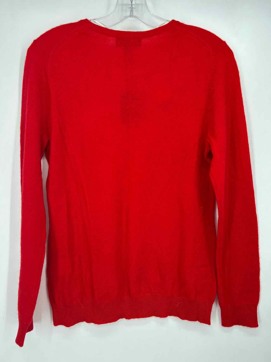 Charter Club Size M Red Cashmere Sweater