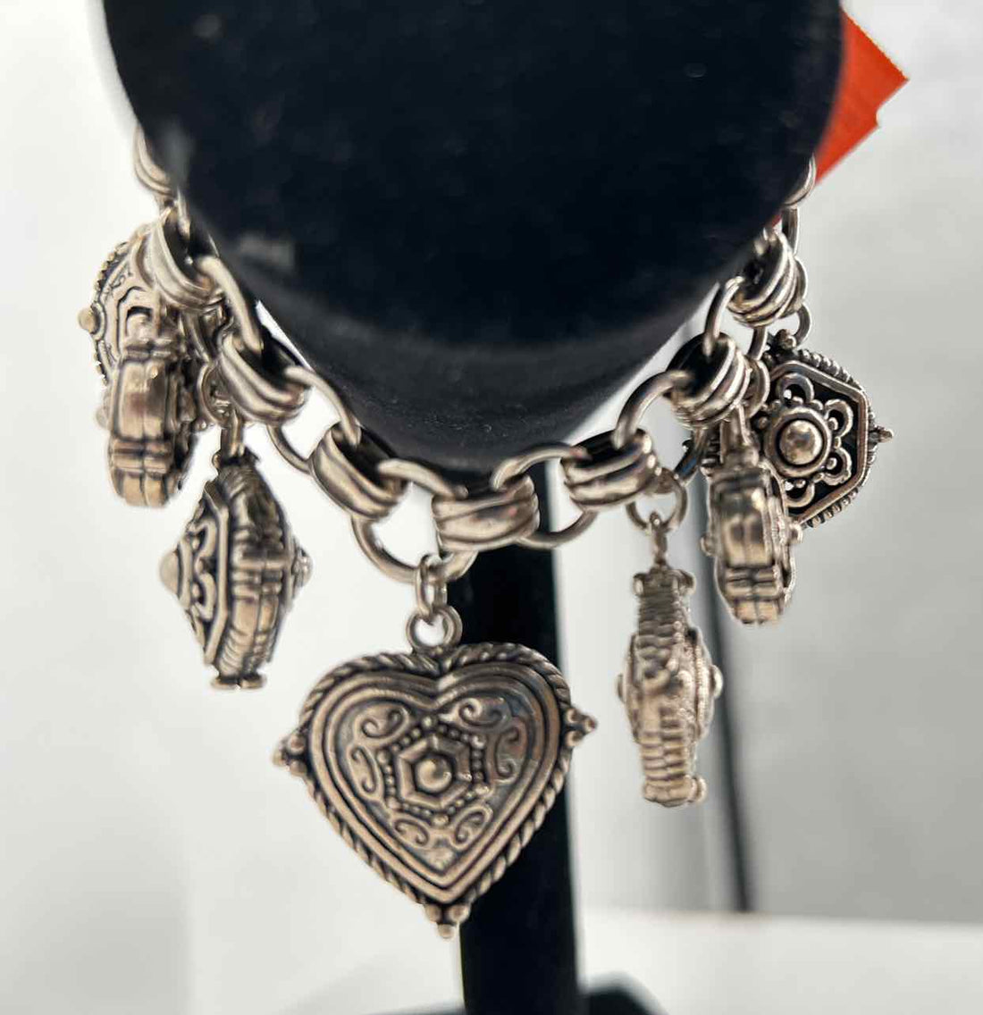 Mark Wasserman Sterling Silver Charms Bracelet