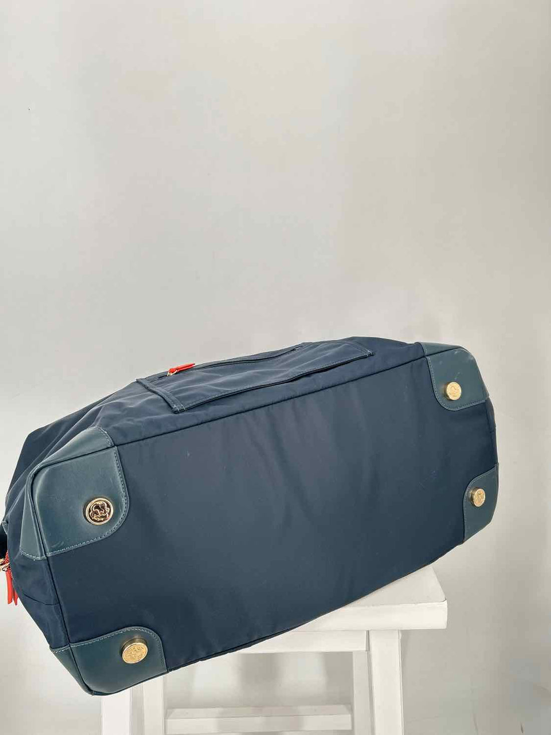 Spartina Navy Nylon Duffel