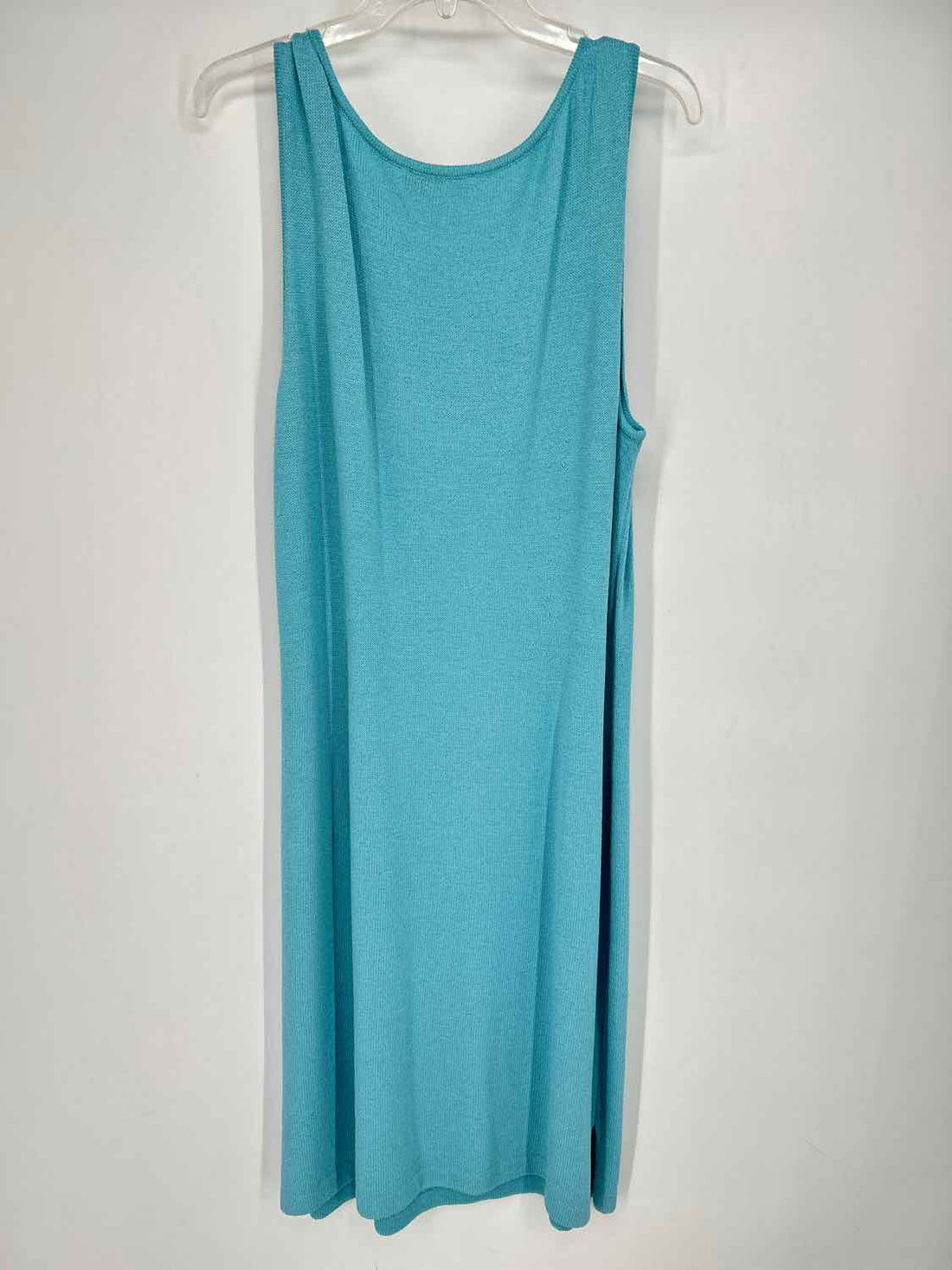 St John Size 16 Light Blue & White Tweed 2PC Sweater Set