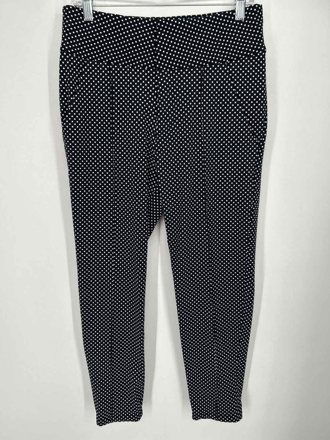 Lululemon Size 6 Black & White Polkadot Active Pants